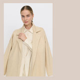 Marlo Shirt - Cream Mini Cord