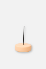 Frosted Glass Holder Large - Peach