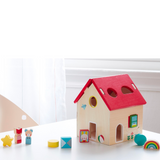 Wooden Shape Sorter House