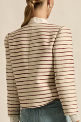 Dash Jacket - Crimson Stripe