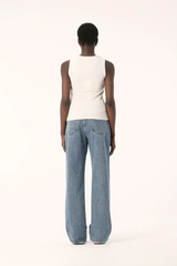 Nola Tank - White Marle