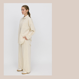 Marlo Shirt - Cream Mini Cord