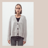 Oversized Cardigan - Frost