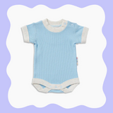 Organic Short Sleeve Body Suit - Hush