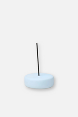 Frosted Glass Holder Large - Blue