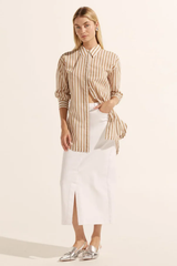 Meridan Skirt - Porcelain