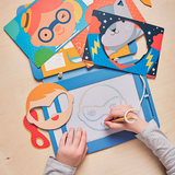 Magic Sketch Board - Funny Faces