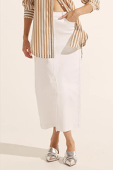 Meridan Skirt - Porcelain