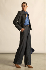 Plume Jacket - Midnight Check