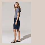 Orion Roll Shirt - Ink Stripe