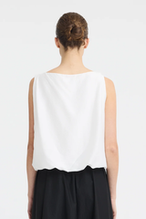 Celine Bubble Top - White