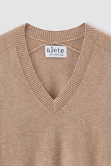 Trevi V Neck Sweater - Argan