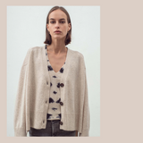 Oversized Cardigan - Shell