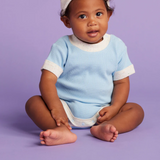 Organic Short Sleeve Body Suit - Hush