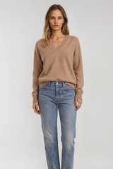 Trevi V Neck Sweater - Argan