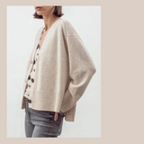 Oversized Cardigan - Shell