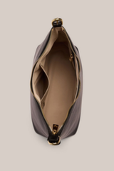 Harper Leather Hobo Bag - Black