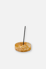 Glass Marble Holder - Brown