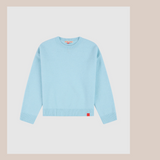 Crew Neck Knit - Light Blue