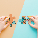 24 Piece Kids Puzzle - Cloud Party