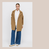 Olivia Jacket - Dark Camel