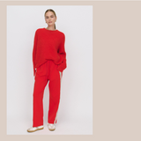 Panarea Trackpant - Red