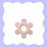 Elms Baby Teether - Dusty Pink