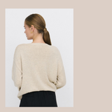 Lara Knitted Jumper - Natural
