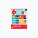 Matching Alphabet Two Pieces Puzzle