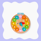 Multi Language Learning Clock Puzzle