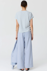 Mast Tee - Blue Stripe