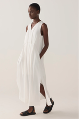 Frankie Dress - White Dot