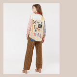 Bailey Straight Leg Pant - Leopard