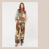 Bailey Straight Leg Pant - Leopard