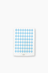 Tea Towel - Blue Diamonds