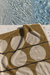 Abacus BeachTowel - Oyster & Kumara