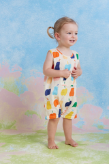 Woven Overall - Tiny Orchard