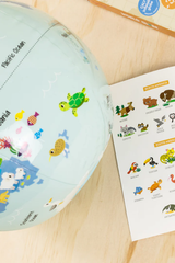 World Globe - Baby Animals
