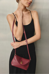 Mini Sloane Crossbody Bag - Bordeaux