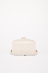 Amalfi Butter Dish - Creme