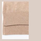 Oversized V Neck Knit - Toffee