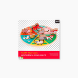 Farm Animal Wooden Sliding Maze