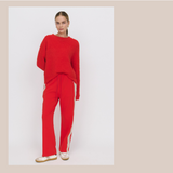 Panarea Trackpant - Red