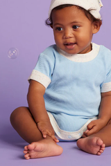 Organic Short Sleeve Body Suit - Hush