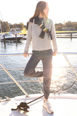 Rowan Knit Pant - Charcoal