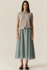 Posay Tulle Skirt - Mist