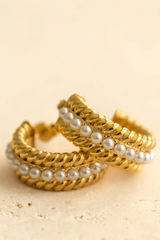 Elle Earrings - Gold