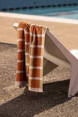 Cozumel Beach Towel - Petal & Multi