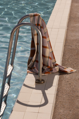 Cozumel Beach Towel - Petal & Multi