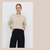 Lara Knitted Jumper - Natural
